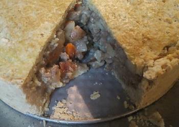 How to Prepare Tasty Hotwater Crust Beef and Pork Pie