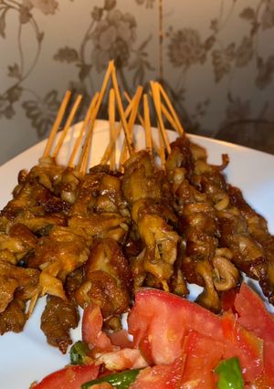 Foto resep Sate jamur tiram (sate vegan)