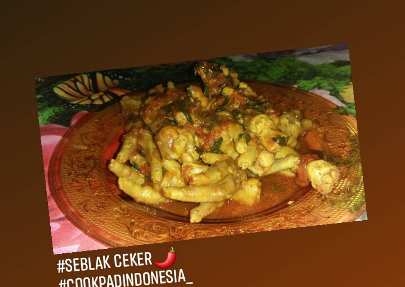 Seblak ceker🌶