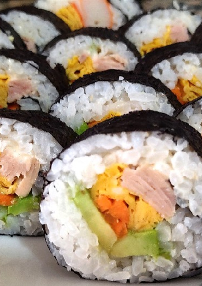 Una foto de Falso sushi