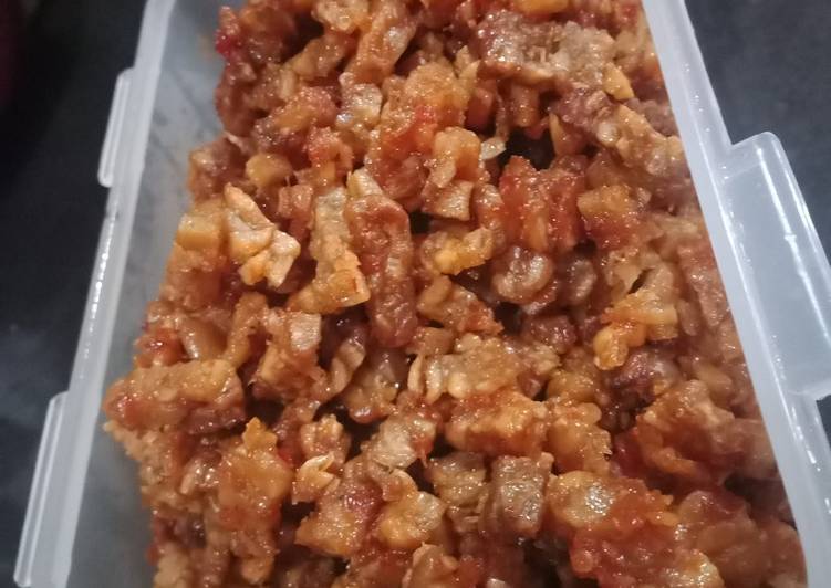 Langkah Mudah untuk Menyiapkan Kering tempe pedas manis, Enak