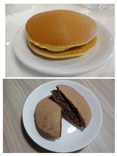 Hình của món DORAYAKI - Bánh rán Doraemon.