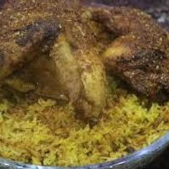 A picture of Chicken Sajji in New Style.