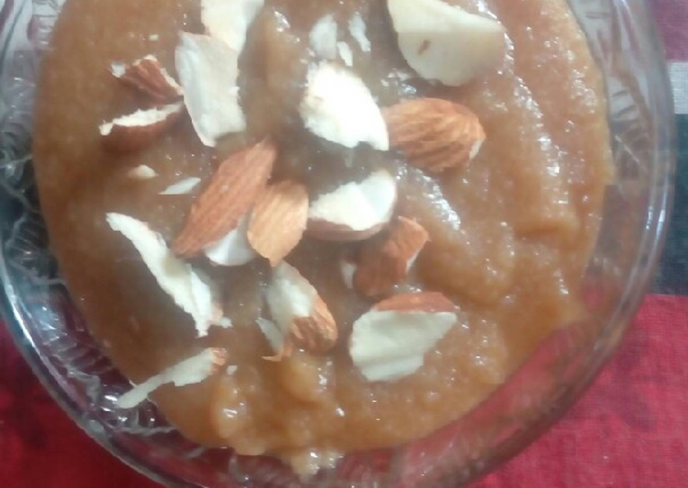 Suji,besan halwa