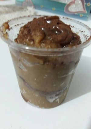 Una foto de Mini Postrecito de Capuccino y Dulce de Leche - Super rápido !
