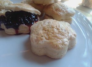 Una foto de Scones dulces