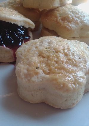 Una foto de Scones dulces