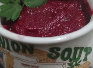 Una foto de Borsch vegano (🌱)