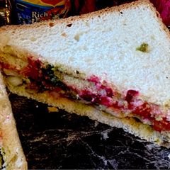 A picture of Layered Sandwich.