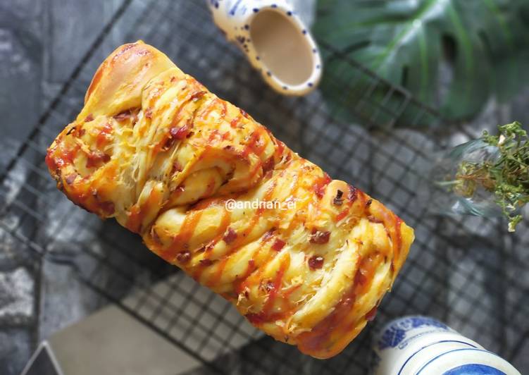 Cara Gampang Menyiapkan Pizza Loaf Bread (Autolisis 2) yang Bikin Ngiler