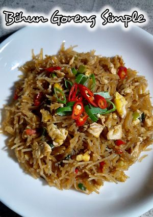 Foto resep Bihun Goreng Simple