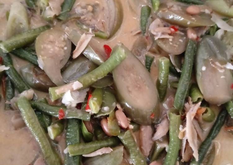 Tauco terong kacang panjang