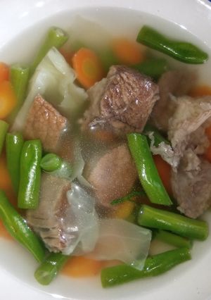 Foto resep Sup bening daging sapi