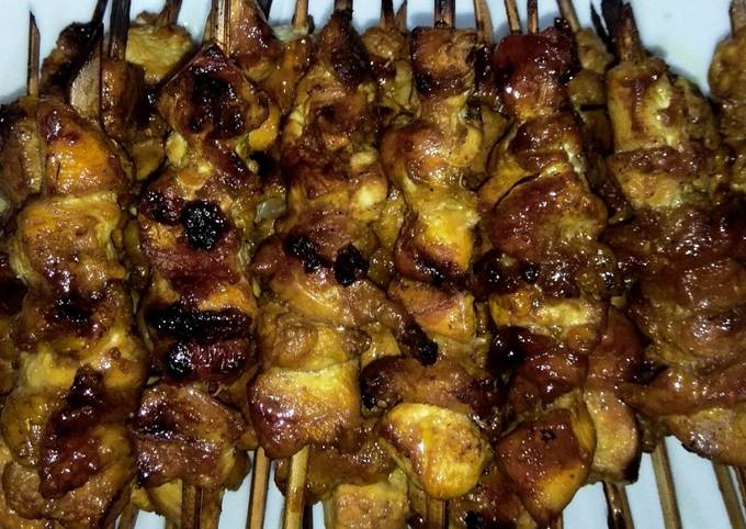 Cara Gampang Membuat Sate Ayam Madura Bumbu Kacang Lezatt Anti Gagal