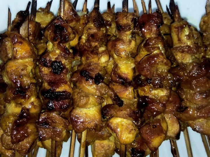 Resep Sate Ayam Madura Bumbu Kacang Lezatt yang Lezat Sekali