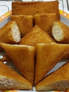 Foto resep 328. Roti goreng isi batagor