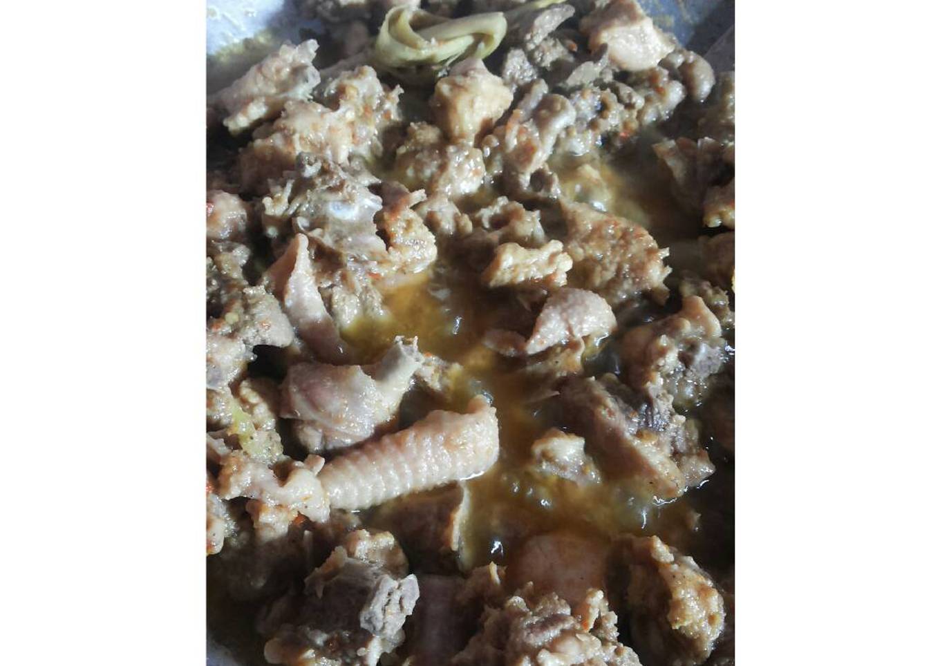 Bebek rica - rica (bebek Palekko khas bugis)