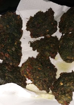 Una foto de Torrejas/buñuelos de espinaca