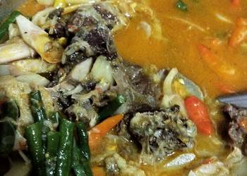 Resep Terbaru Lodeh nangka tulang iga Gurih Mantul