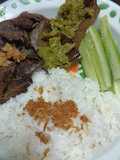 Paru Sapi goreng ala RM. Padang