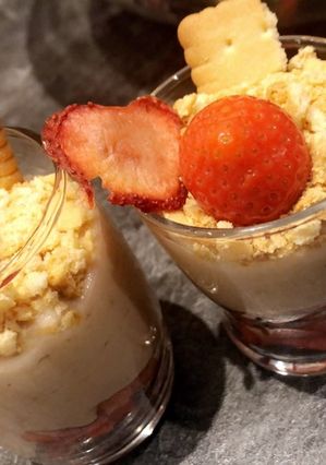 Une photo de Verrine Fraise