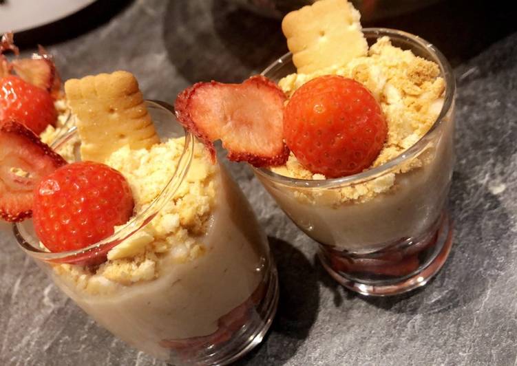 Le secret pour faire des recettes Verrine Fraise parfait