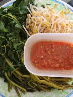Foto resep Plecing kangkung khas lombok
