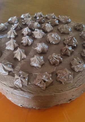 Dobostorta Lili módra recept fotója