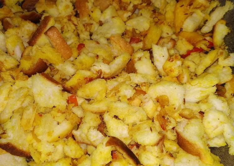 Recipe: Delicious Bread upma