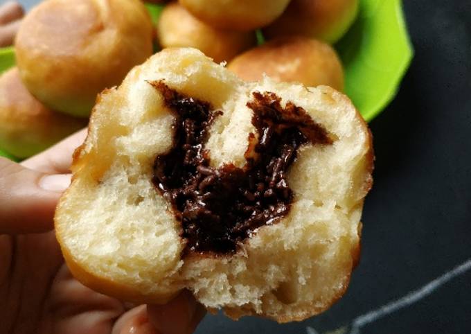 Cara Gampang Membuat Donat isi anti gagal mudah dan sederhana, Enak