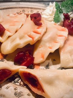 Meggyes Vareniki, az ukránok barátfüle recept fotója