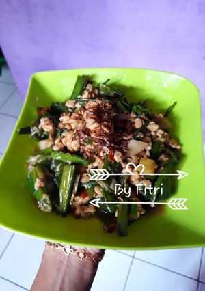 Foto resep Tumis Genjer Tempe Pedes