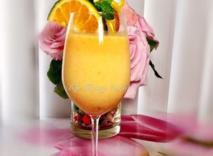 Hình của món Sữa Cam Chanh Dây🍊.