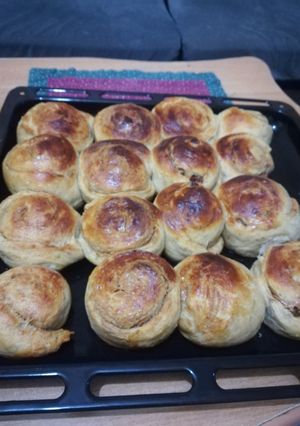 A picture of Peanut butter rolls.