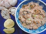 A picture of seafood pilaf