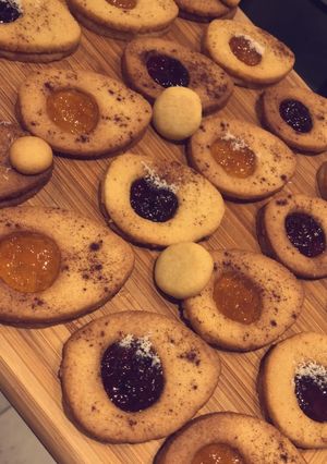 Une photo de Sablés de Pâques à la confiture 🐣