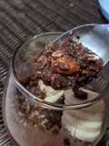 Overnight choco banana oat