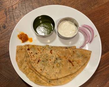 The New Way Make Recipe Gobhi Cauliflower Paratha Home Style