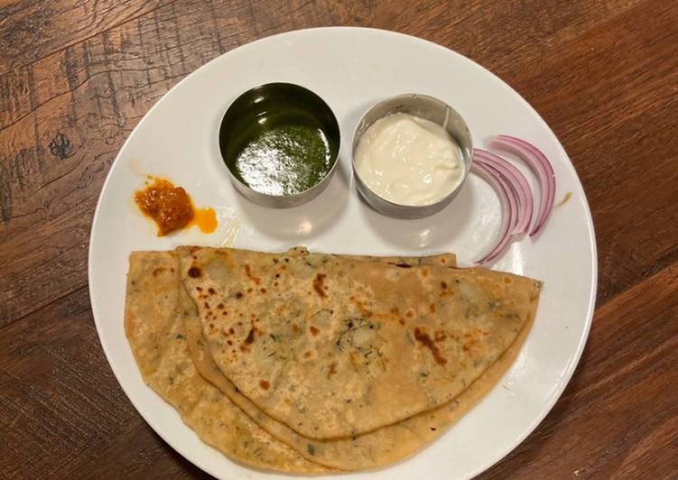 Gobhi Cauliflower Paratha Gobhi Cauliflower Paratha