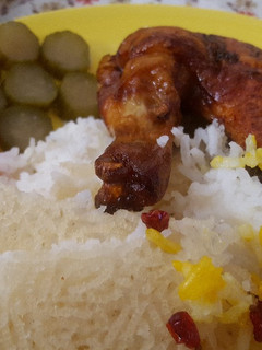 عکسی از دستور ران مرغ سوخاری😍😋