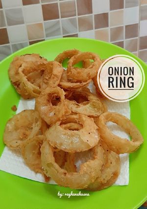 Foto resep Onion Ring (versi tepung kering)