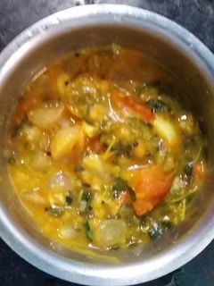 வெந்தய கீரை கூட்டு செய்முறை முக்கிய புகைப்படம்