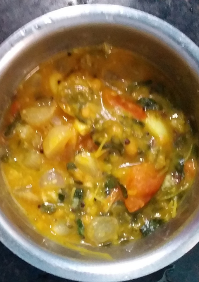 வெந்தய கீரை கூட்டு செய்முறை முக்கிய புகைப்படம்