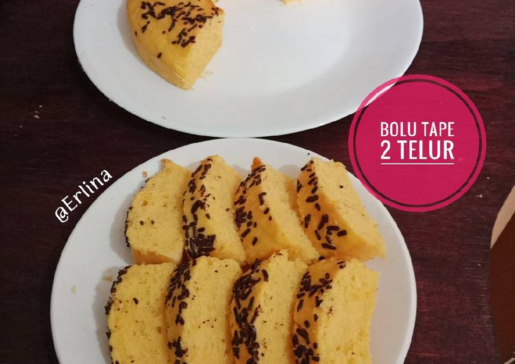 Resep Bolu Tape 2 Telur yang Menggugah Selera