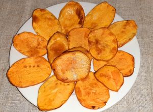 Una foto de Camote frito