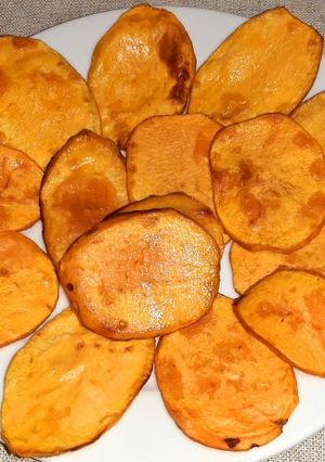 Una foto de Camote frito