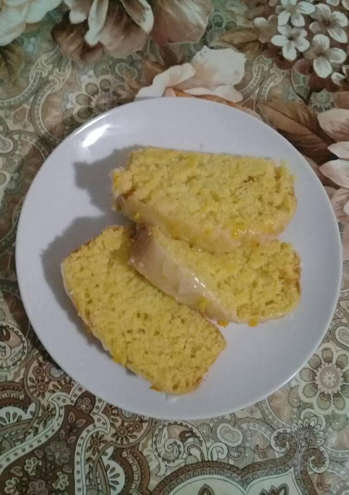 Una foto de Budín de naranja vegano
