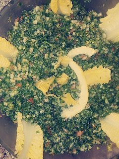 صورة لوصفة التبولة 😋❤️