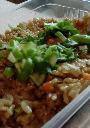 Una foto de Salteado de arroz oriental