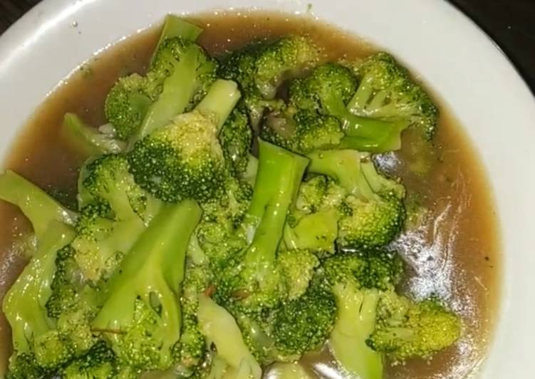 Brokoli saus tiram